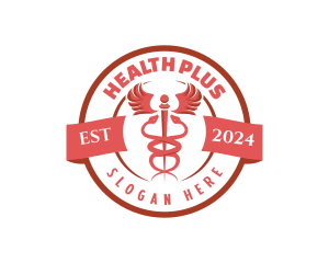 Medicine - Caduceus Medicine Healthcare logo design