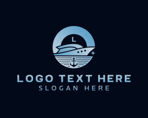 Yacht - Boat Transport Yacht logo design