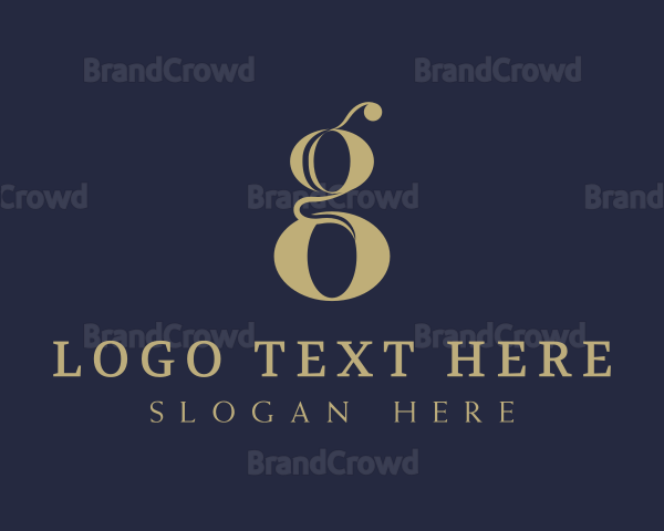 Elegant Lowercase Letter G Logo