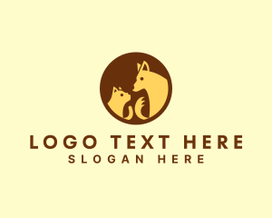 Kitten - Cat Dog Vet logo design