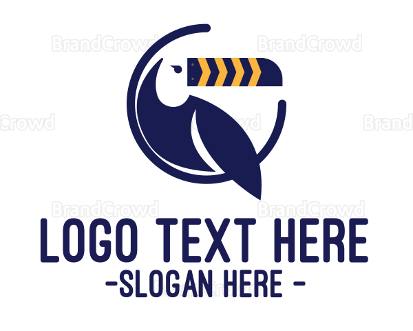Blue Toucan Arrows Logo