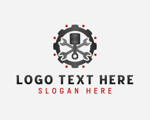 Piston Mechanical Repair Logo