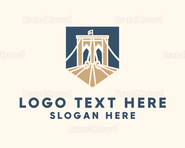Urban Brooklyn Bridge Logo