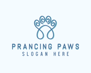 Paw Pet Grooming logo design