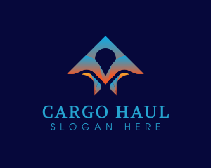  Travel Plane Logistics logo design