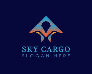  Travel Plane Logistics logo design