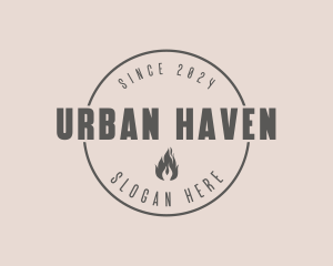 Fire Store Business logo design