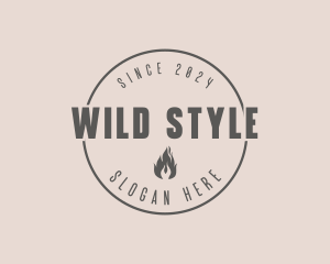 Fire Store Business logo design