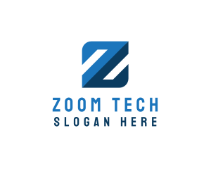 Technology Modern Letter Z logo design