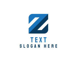 Technology Modern Letter Z logo design