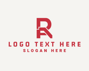 Financial - SImple Modern Construction logo design