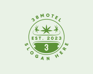 Marijuana Plant Dispensary  logo design