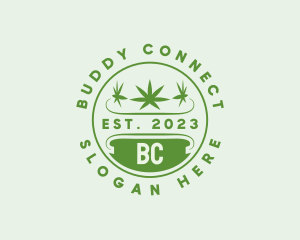 Marijuana Plant Dispensary  logo design