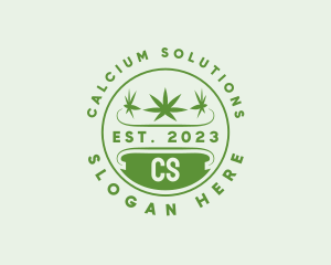 Marijuana Plant Dispensary  logo design