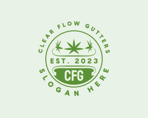 Marijuana Plant Dispensary  logo design