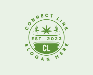 Marijuana Plant Dispensary  logo design