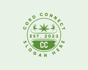 Marijuana Plant Dispensary  logo design