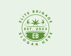 Marijuana Plant Dispensary  logo design