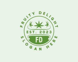 Marijuana Plant Dispensary  logo design