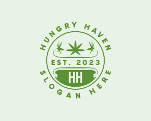 Marijuana Plant Dispensary  logo design