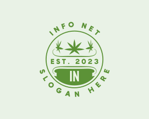 Marijuana Plant Dispensary  logo design