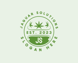 Marijuana Plant Dispensary  logo design