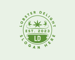 Marijuana Plant Dispensary  logo design