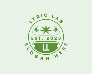 Marijuana Plant Dispensary  logo design