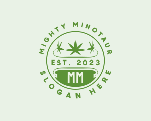 Marijuana Plant Dispensary  logo design