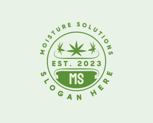 Marijuana Plant Dispensary  logo design