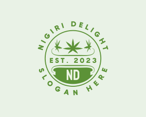 Marijuana Plant Dispensary  logo design