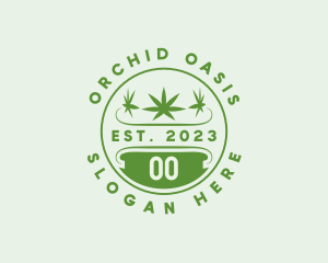 Marijuana Plant Dispensary  logo design