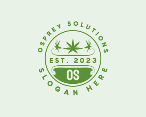 Marijuana Plant Dispensary  logo design