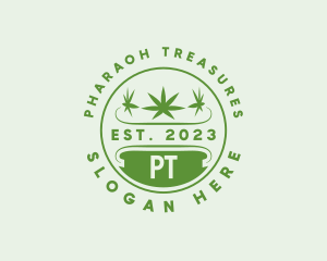 Marijuana Plant Dispensary  logo design