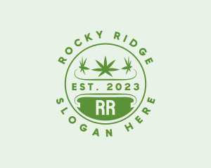 Marijuana Plant Dispensary  logo design