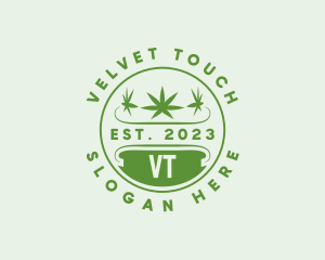 Marijuana Plant Dispensary  logo design