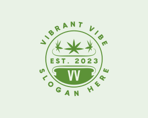 Marijuana Plant Dispensary  logo design