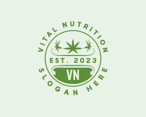 Marijuana Plant Dispensary  logo design