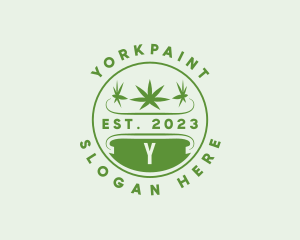 Marijuana Plant Dispensary  logo design