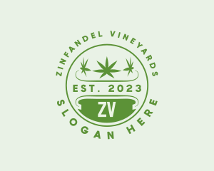 Marijuana Plant Dispensary  logo design