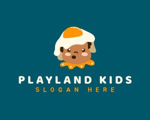 Kid - Egg Food Kid logo design