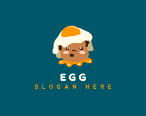 Egg Food Kid logo design
