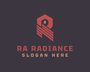 House Roof Maintenance Repair logo design