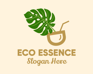 Natural - Natural Fresh Drink logo design