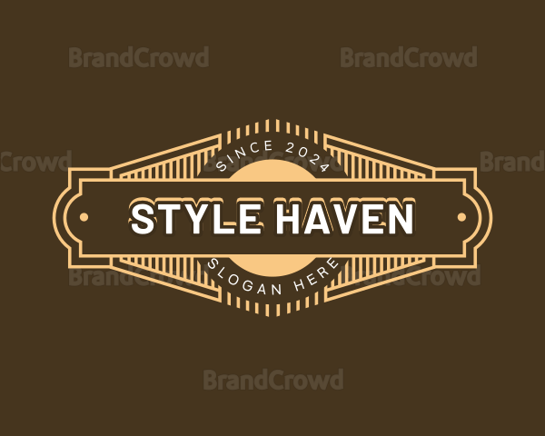 Store Business Hipster Logo