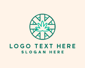 Cannabis - Medicinal Cannabis Leaf logo design