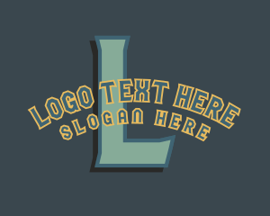 League - Simple Sporty League Lettermark logo design