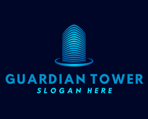 City Building Tower logo design