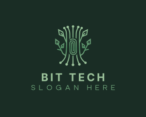 Eco Tech Tree logo design