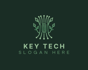 Eco Tech Tree logo design